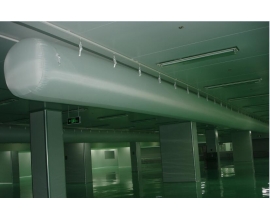 廣西河北布風管應用在食品廠